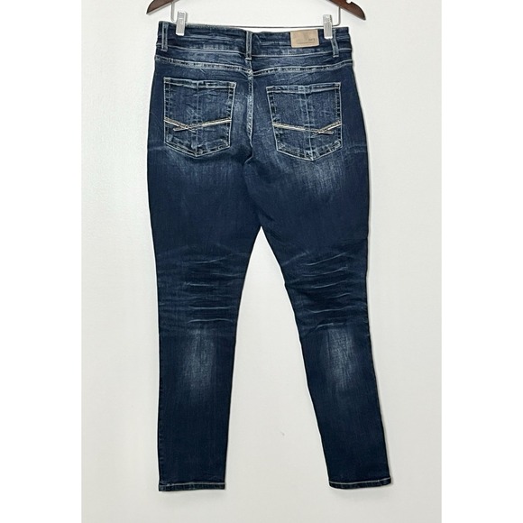 BKE Jeans Women's 28 Gabby Curvy High Rise Stretch Western Romantic Americana - Picture 3 of 8